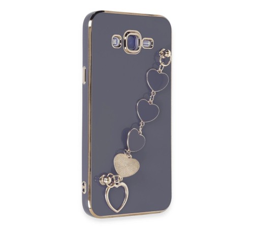 Samsung Galaxy J7 Kılıf Esila Silikon - Gri Samsung Galaxy J7 Kılıf Esila Silikon - Gri