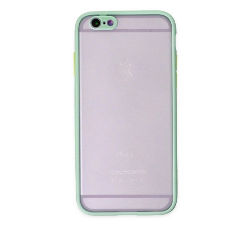 iPhone 6 Kılıf Montreal Silikon Kapak - Turkuaz iPhone 6 Kılıf Montreal Silikon Kapak - Turkuaz
