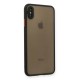 iPhone XS Max Kılıf Montreal Silikon Kapak - Siyah