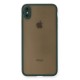 iPhone XS Max Kılıf Montreal Silikon Kapak - Yeşil