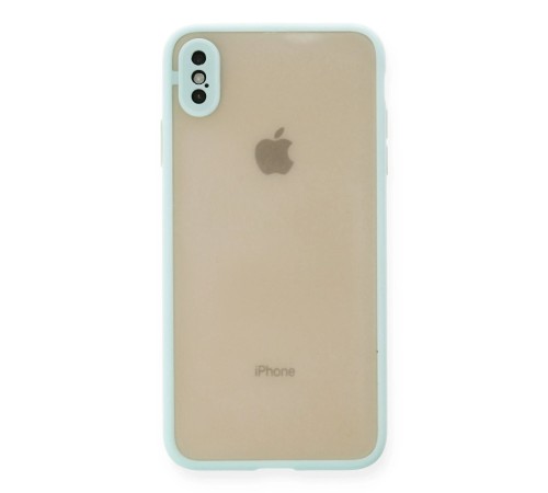 iPhone XS Max Kılıf Montreal Silikon Kapak - Turkuaz iPhone XS Max Kılıf Montreal Silikon Kapak - Turkuaz