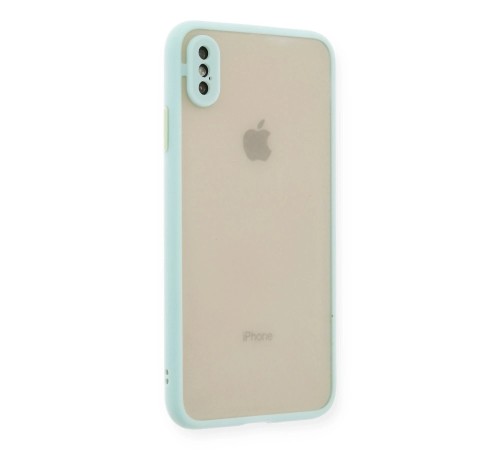 iPhone XS Max Kılıf Montreal Silikon Kapak - Turkuaz iPhone XS Max Kılıf Montreal Silikon Kapak - Turkuaz