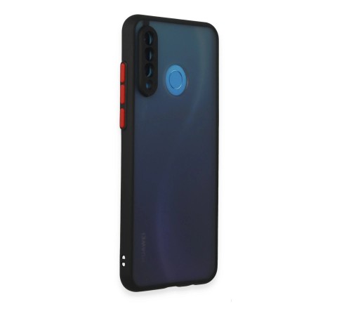 Huawei P30 Lite Kılıf Montreal Silikon Kapak - Siyah