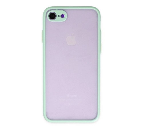 iPhone 7 Kılıf Montreal Silikon Kapak - Turkuaz