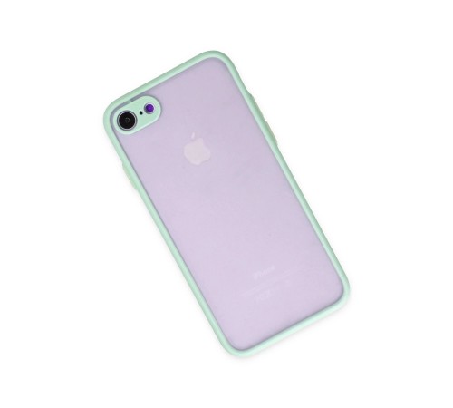 iPhone 7 Kılıf Montreal Silikon Kapak - Turkuaz