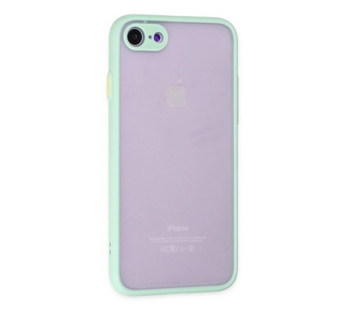 iPhone 7 Kılıf Montreal Silikon Kapak - Turkuaz