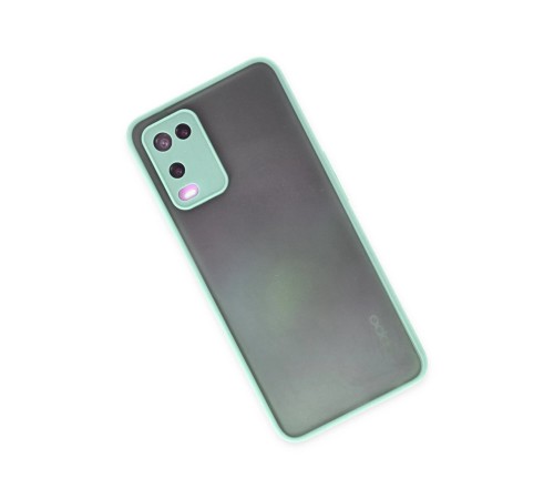 Oppo A54 4G Kılıf Montreal Silikon Kapak - Turkuaz