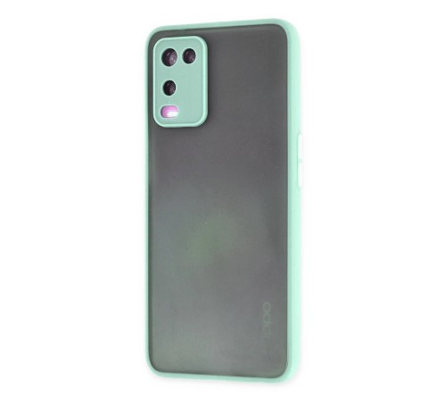 Oppo A54 4G Kılıf Montreal Silikon Kapak - Turkuaz