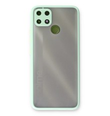 Realme C25 Kılıf Montreal Silikon Kapak - Turkuaz