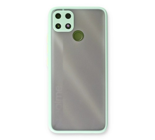 Realme C25 Kılıf Montreal Silikon Kapak - Turkuaz Realme C25 Kılıf Montreal Silikon Kapak - Turkuaz