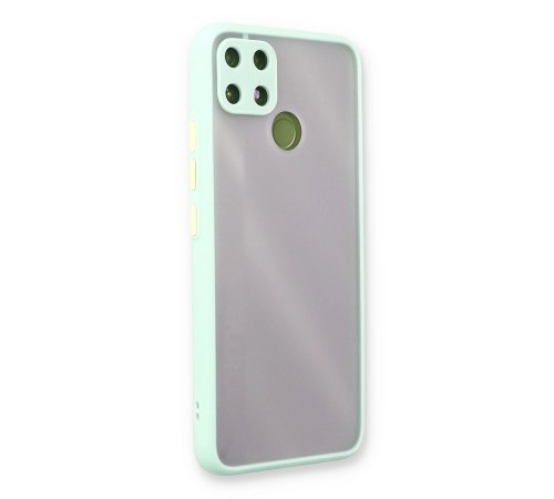 Realme C25 Kılıf Montreal Silikon Kapak - Turkuaz Realme C25 Kılıf Montreal Silikon Kapak - Turkuaz