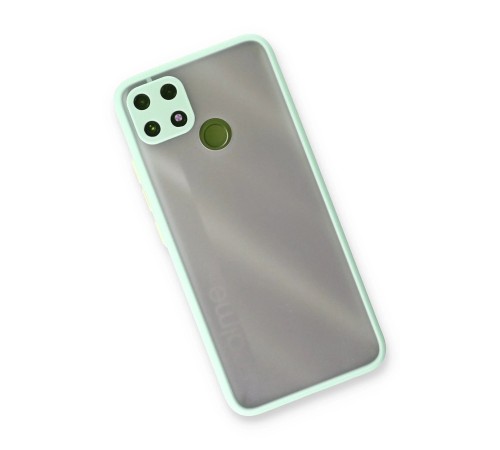 Realme C25 Kılıf Montreal Silikon Kapak - Turkuaz Realme C25 Kılıf Montreal Silikon Kapak - Turkuaz