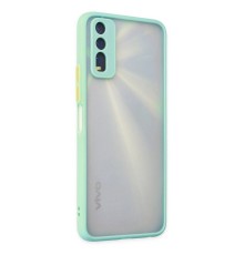 Vivo Y11S Kılıf Montreal Silikon Kapak - Turkuaz