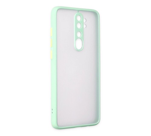 Xiaomi Redmi Note 8 Pro Kılıf Montreal Silikon Kapak - Turkuaz Xiaomi Redmi Note 8 Pro Kılıf Montreal Silikon Kapak - Turkuaz