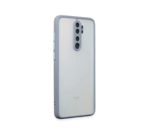 Xiaomi Redmi Note 8 Pro Kılıf Montreal Silikon Kapak - Gri Xiaomi Redmi Note 8 Pro Kılıf Montreal Silikon Kapak - Gri