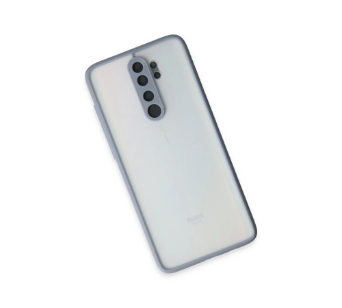 Xiaomi Redmi Note 8 Pro Kılıf Montreal Silikon Kapak - Gri Xiaomi Redmi Note 8 Pro Kılıf Montreal Silikon Kapak - Gri