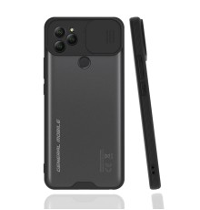 General Mobile GM 22 Kılıf Platin Kamera Koruma Silikon - Siyah