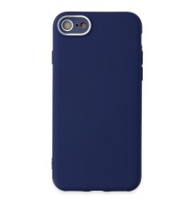 iPhone 7 Kılıf Lansman Glass Kapak - Sky Blue
