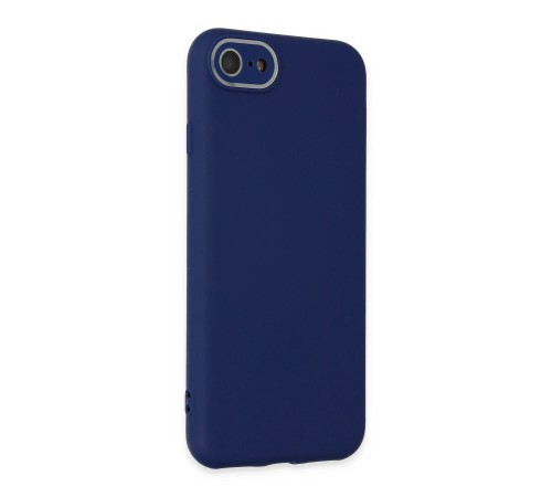 iPhone 7 Kılıf Lansman Glass Kapak - Sky Blue iPhone 7 Kılıf Lansman Glass Kapak - Sky Blue