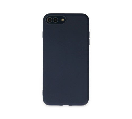 iPhone 7 Plus Kılıf Lansman Glass Kapak - Lacivert iPhone 7 Plus Kılıf Lansman Glass Kapak - Lacivert