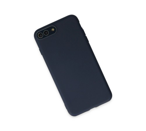 iPhone 7 Plus Kılıf Lansman Glass Kapak - Lacivert iPhone 7 Plus Kılıf Lansman Glass Kapak - Lacivert