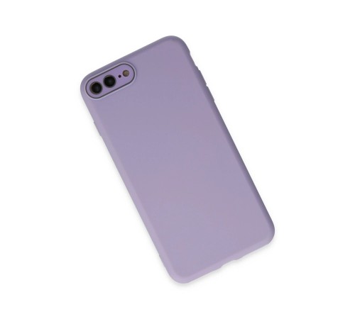 iPhone 7 Plus Kılıf Lansman Glass Kapak - Lila iPhone 7 Plus Kılıf Lansman Glass Kapak - Lila