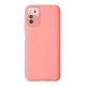Samsung Galaxy A03S Kılıf Lansman Glass Kapak - Pembe