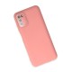 Samsung Galaxy A03S Kılıf Lansman Glass Kapak - Pembe