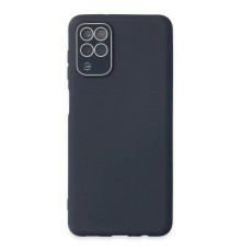 Samsung Galaxy A22 Kılıf Lansman Glass Kapak - Lacivert
