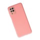 Samsung Galaxy A22 Kılıf Lansman Glass Kapak - Pembe