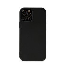 iPhone 12 Pro Kılıf Lansman Glass Kapak - Siyah