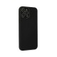 iPhone 12 Pro Kılıf Lansman Glass Kapak - Siyah