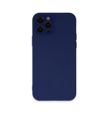iPhone 12 Pro Kılıf Lansman Glass Kapak - Sky Blue
