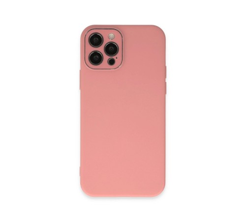 iPhone 12 Pro Kılıf Lansman Glass Kapak - Pembe iPhone 12 Pro Kılıf Lansman Glass Kapak - Pembe