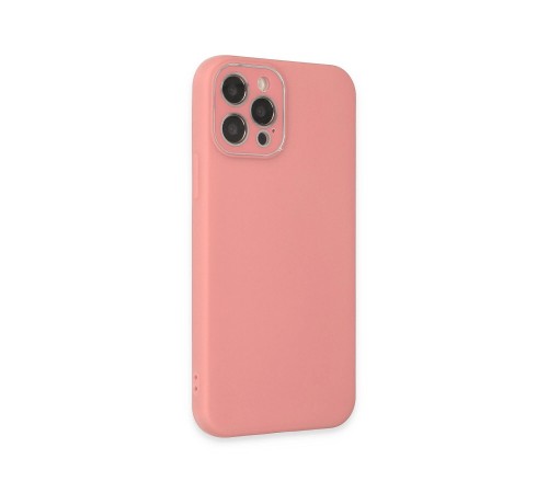 iPhone 12 Pro Kılıf Lansman Glass Kapak - Pembe iPhone 12 Pro Kılıf Lansman Glass Kapak - Pembe