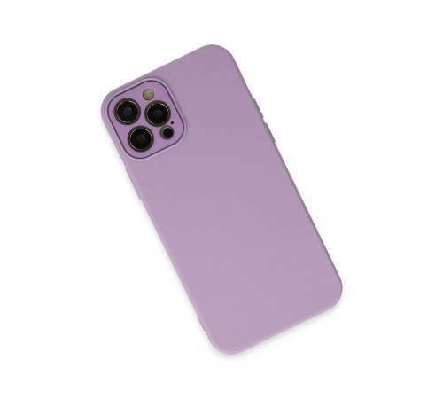 iPhone 12 Pro Kılıf Lansman Glass Kapak - Lila iPhone 12 Pro Kılıf Lansman Glass Kapak - Lila