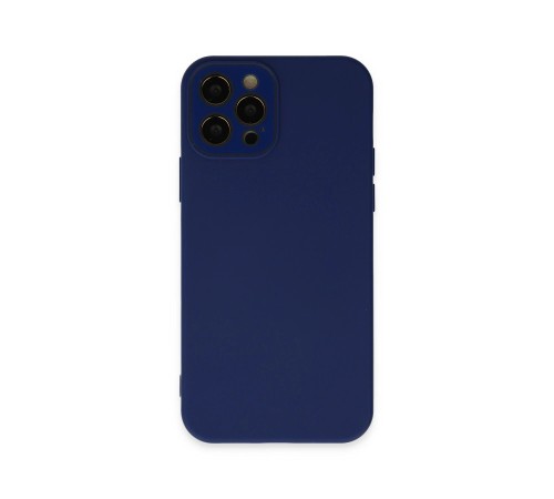 iPhone 12 Pro Max Kılıf Lansman Glass Kapak - Sky Blue iPhone 12 Pro Max Kılıf Lansman Glass Kapak - Sky Blue