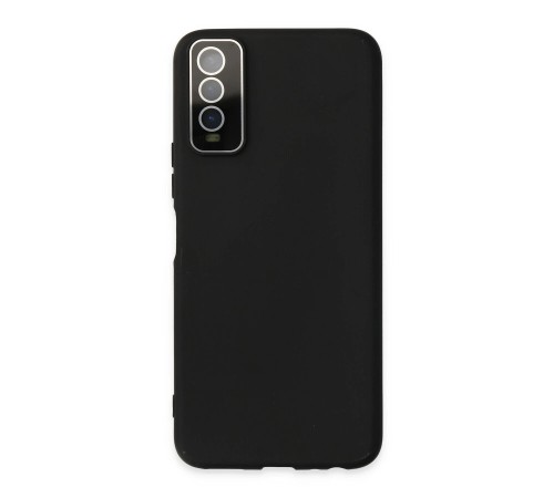 Vivo Y11S Kılıf Lansman Glass Kapak - Siyah Vivo Y11S Kılıf Lansman Glass Kapak - Siyah