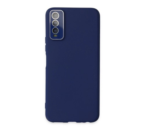 Vivo Y11S Kılıf Lansman Glass Kapak - Sky Blue Vivo Y11S Kılıf Lansman Glass Kapak - Sky Blue