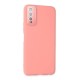 Vivo Y11S Kılıf Lansman Glass Kapak - Pembe