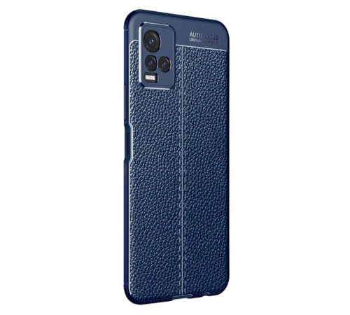 Vivo Y21S Kılıf Auto Focus Kapak - Lacivert Vivo Y21S Kılıf Auto Focus Kapak - Lacivert
