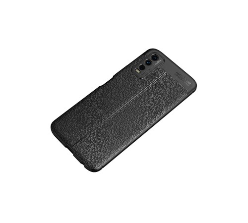 Vivo Y11S Kılıf Auto Focus Kapak - Siyah Vivo Y11S Kılıf Auto Focus Kapak - Siyah