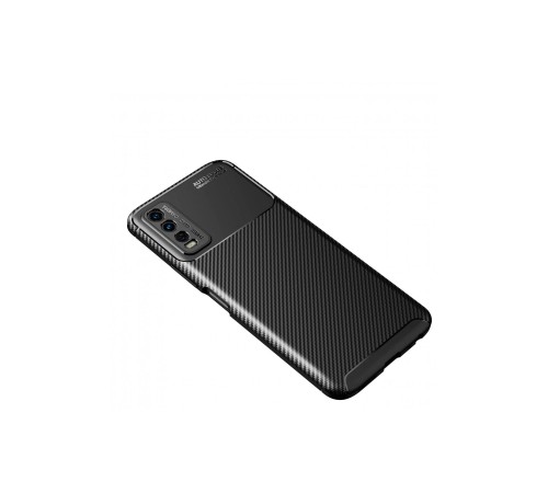 Vivo Y11S Kılıf Auto Focus Karbon Kapak - Siyah Vivo Y11S Kılıf Auto Focus Karbon Kapak - Siyah