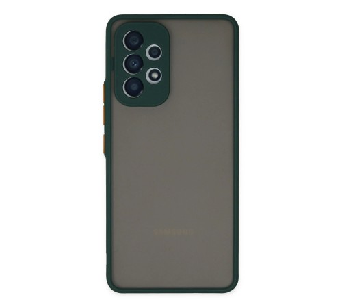Samsung Galaxy A23 4G Kılıf Montreal Silikon Kapak - Yeşil Samsung Galaxy A23 4G Kılıf Montreal Silikon Kapak - Yeşil