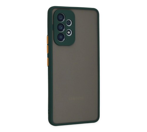 Samsung Galaxy A23 4G Kılıf Montreal Silikon Kapak - Yeşil Samsung Galaxy A23 4G Kılıf Montreal Silikon Kapak - Yeşil