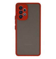 Samsung Galaxy A23 4G Kılıf Montreal Silikon Kapak - Kırmızı