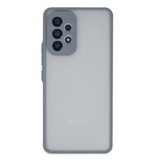 Samsung Galaxy A53 5G Kılıf Montreal Silikon Kapak - Gri