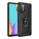 Samsung Galaxy A13 4G Kılıf Sofya Yüzüklü Silikon Kapak - Siyah