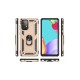 Samsung Galaxy A23 4G Kılıf Sofya Yüzüklü Silikon Kapak - Gold