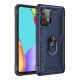 Samsung Galaxy A33 5G Kılıf Sofya Yüzüklü Silikon Kapak - Lacivert